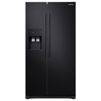Samsung RS50N3413BC American Fridge Freezer in Black PL I&W F Rated