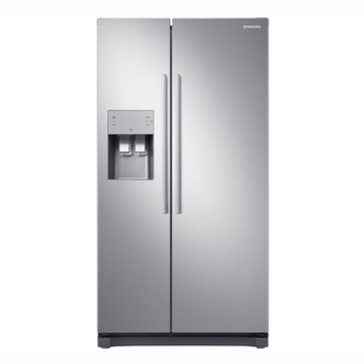 Samsung RS50N3513S American Fridge Freezer in Silver Ice & Water 1.78m A+