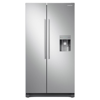 Samsung RS52N3313SA American Fridge Freezer in Graphite NP Water F Rated