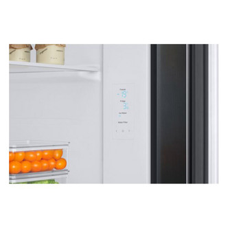 Samsung RS67A8810B1 American Fridge Freezer in Black Steel PL I W F Ra