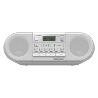 Panasonic RX-D550E-W Portable Stereo CD System in White FM Bluetooth & USB