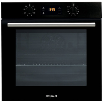 Hotpoint SA2540HBL Built-In Electric Single Oven in Black 66L
