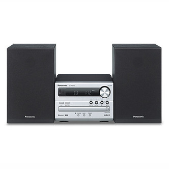 Panasonic SC-PM250EB-S Micro HiFi System with Bluetooth CD FM Radio & USB