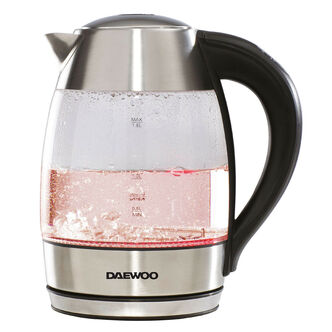 Daewoo SDA1670 Digital Temperature Control Glass Kettle 1.8L 2.2kW