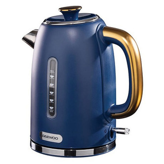 Daewoo SDA1815GE ASTORIA Cordless Jug Kettle in Navy Blue