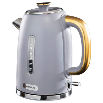 Daewoo SDA1817GE ASTORIA Cordless Jug Kettle in Grey