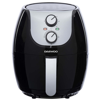 Daewoo SDA1861GE 4L Single Zone Air Fryer in Black 1400W 30 Minute Timer