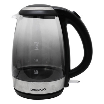 Daewoo SDA1992GE CALLISTO Glass Kettle 1.7L 2.2kW