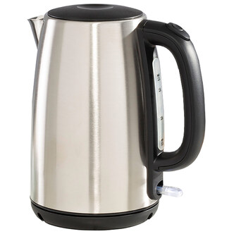 Fine Elements SDA2225GE Cordless Jug Kettle in Polished Steel 1.7L 2.2kW