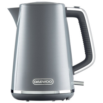 Daewoo SDA2631GE Sterling Cordless Jug Kettle - Grey 1.7L 3kW