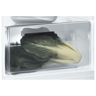 Indesit SI61S 1 60cm Tall Larder Fridge in Silver 1 67m F Rated 342L