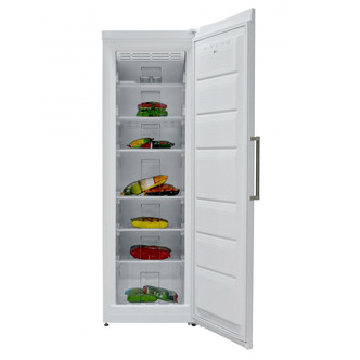 Sharp SJFE251W Tall Frost Free Freezer in White 1.87m A+ Rated