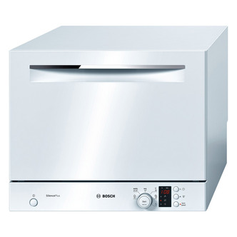 Bosch SKS62E22EU Compact Serie-4 Dishwasher in White 6 Place A+ Rated