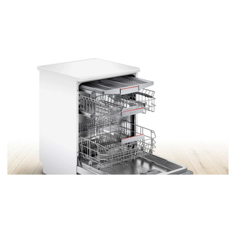 Bosch SMS4HCW40G 60cm Serie 4 Dishwasher White 14 Place Setting D Rate
