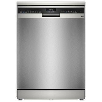 Siemens SN25EI13CE iQ500 60cm Dishwasher in Brushed Steel 14 Place Setting