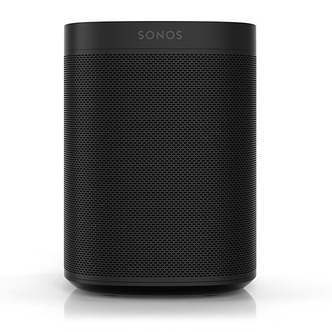 Sonos SONOS-ONE-BK Sonos One Alexa Voice Control Smart Speaker in Black