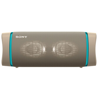 Sony SRS-XB33C Waterproof Portable Bluetooth Wireless Speaker in Taupe