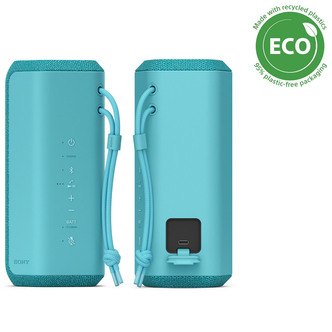 Sony SRSXE200L Waterproof Portable Bluetooth Wireless Speaker in Blue