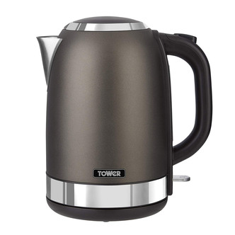 Tower T10025 1.7 Litre Cordless Kettle in Metallic Graphite 3kW