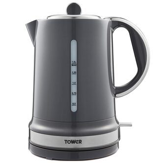 Tower T10049GRP Belle Rapid Boil Jug Kettle in Graphite - 1.5L 3kW