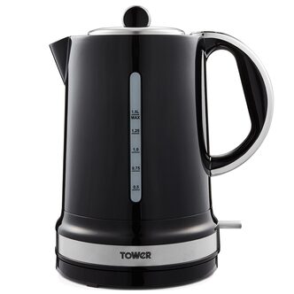 Tower T10049NOR Belle Rapid Boil Jug Kettle in Noir - 1.5L 3kW
