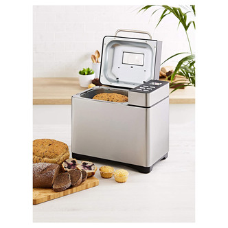 Tower T11005 Digital Bread Maker in Silver 550W 2lb