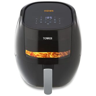 Tower T17072 7L VORTX Single Zone Digital Air Fryer Vizion Window
