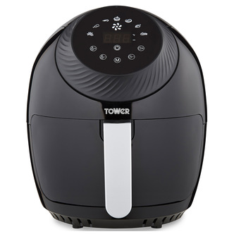 Tower T17083BF 4L Vortex Single Zone Digital Air Fryer in Black 1400W