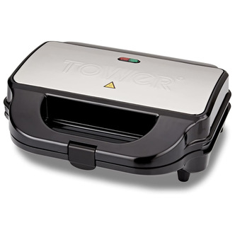 Tower T27032 3-in-1 Deep Fill Sandwich and Waffle Maker - 900W