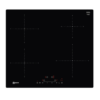Neff T46PD40X0 Built-In 60cm Plano Induction Hob in Black Glass