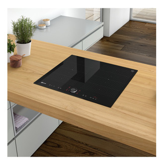 Neff T56FT60X0 Built In 60cm FlexInduction Hob in Black Glass