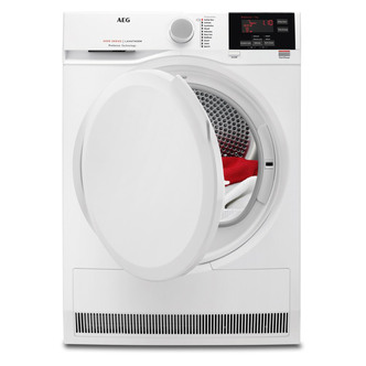 AEG T6DBG720N 6000 Series Condenser Tumble Dryer in White 7kg B Rated
