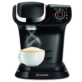 Bosch TAS6002GB Tassimo Pod Coffee Machine in Black 1.4L