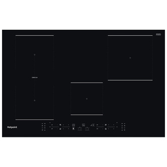 Hotpoint TB3977BBF 77cm Induction Hob in Black 4 Zone
