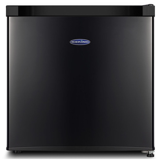 Iceking TK50BK.E 48cm Tabletop Fridge with Icebox in Black 0.50m F Rated