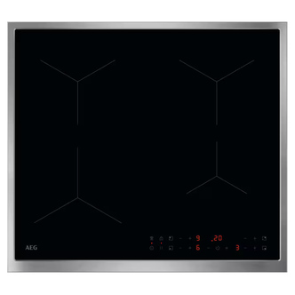 AEG TN64IA00XB 5000 Series 60cm 4 Zone Induction Hob in Black with Sta