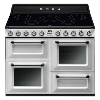 Smeg TR4110IWH 110cm Victoria Induction Range Cooker in White