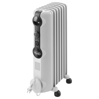 DeLonghi TRRS0715 1.5kW RADIAS Oil Filled Radiator in White