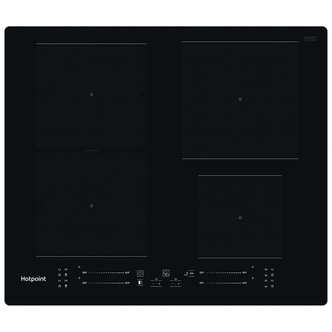 Hotpoint TS5760FNE 59cm Induction Hob in Black 4 Zone