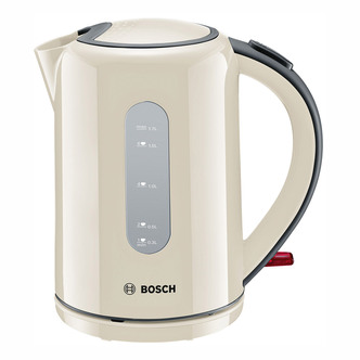 Bosch TWK76075GB Cordless Jug Kettle in Cream 1.7L 3.1 kW