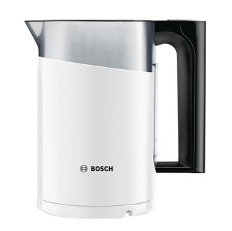 Bosch Styline Sensor TWK86101GB Variable Temperature Cordless Kettle, 1.5 Litres, 3000W - White