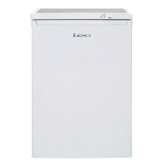 Lec U6014W 60cm Under Counter Freezer in White 0.85m A+ Rated