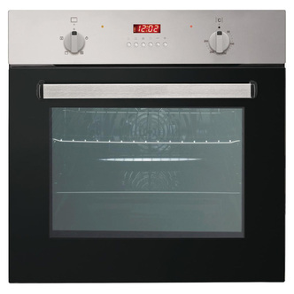 Culina UBETFD602SS Built-In Electric Single Oven in St/St 58L Slim Depth