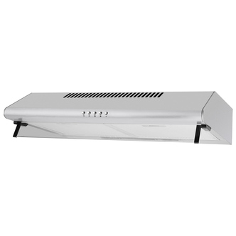Culina UBSDVH60SS 60cm Visor Extractor Hood in St Steel 3 Speed Fan