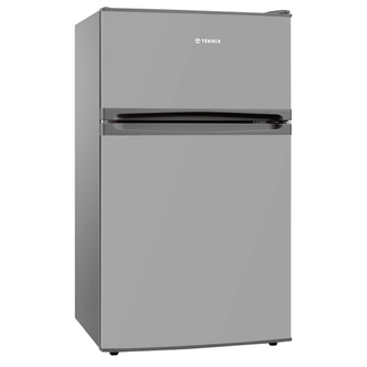 Teknix UCFF50S Under Counter Fridge Freezer in Silver 0.85m A+ Rated