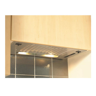 Unbranded 444449649 60cm Built-In Canopy Cooker Hood in Silver