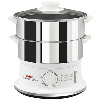 Tefal VC145140 Convenient Series Stainless Steel Steamer 6L Capacity