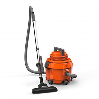  VCWD-01 Commercial Wet & Dry Cylinder Vacuum Cleaner in Orange