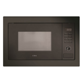 CDA VM131BL Built In Microwave Oven in Black 900W 25 Litre