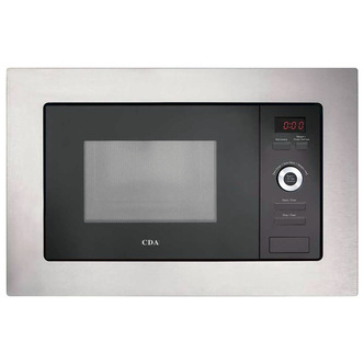 CDA VM550SS Wall Unit Microwave Oven LED Timer Clock